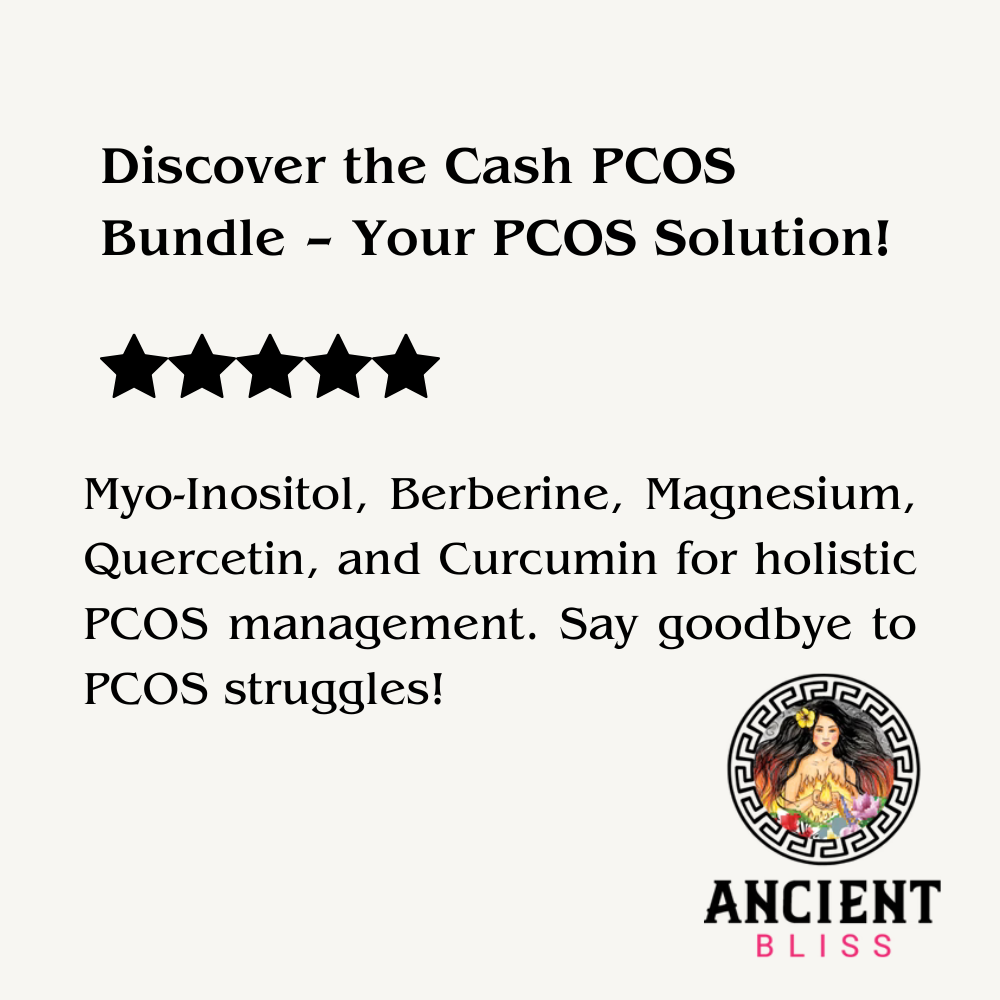 Cash's Total Must Haves for PCOS