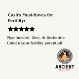 Cash's Must Haves for Fertility: