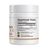 Inositol powder Supplement Facts: 2,000 mg Myo-Inositol and 50 mg D-Chiro Inositol per scoop, 60 servings.